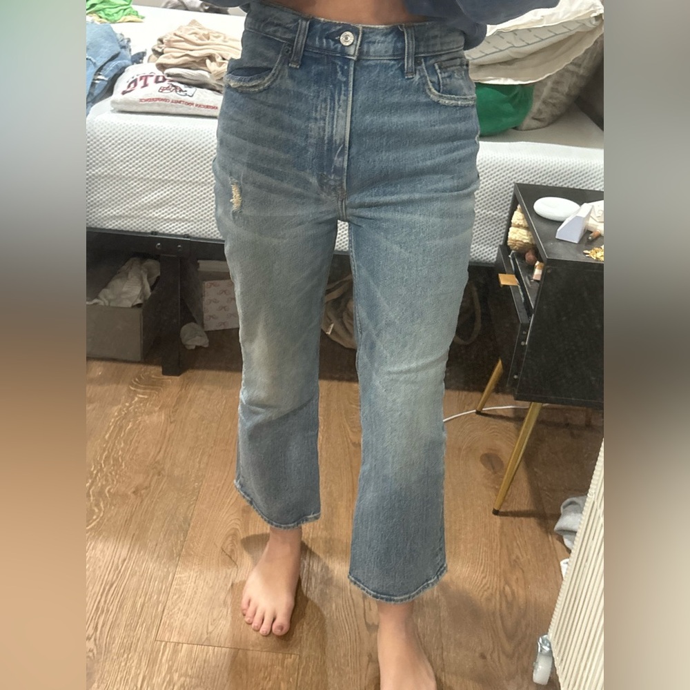 Abercrombie Kick Flare Jean